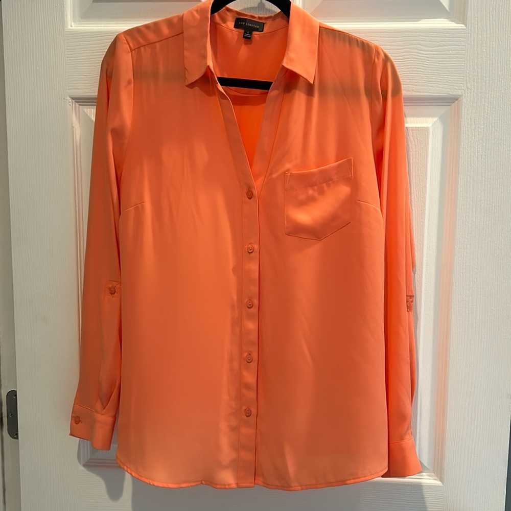 The Limited - Button Down Long Sleeve Shirt - Size L